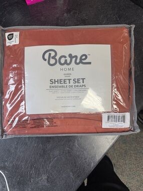 Bare Home | Terra Cotta Queen Sheet Set

Bin 5 #22